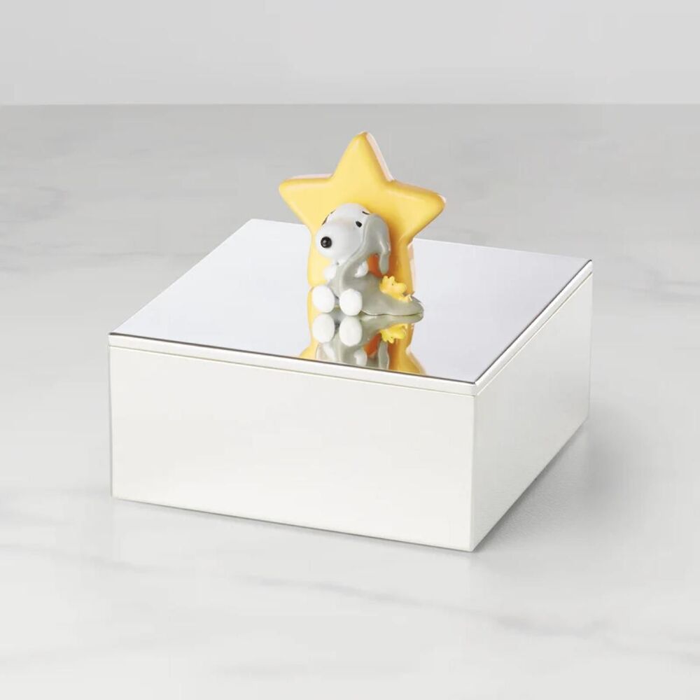 NEW Reed and Barton Little Snoopy Keepsake Box MSRP $64